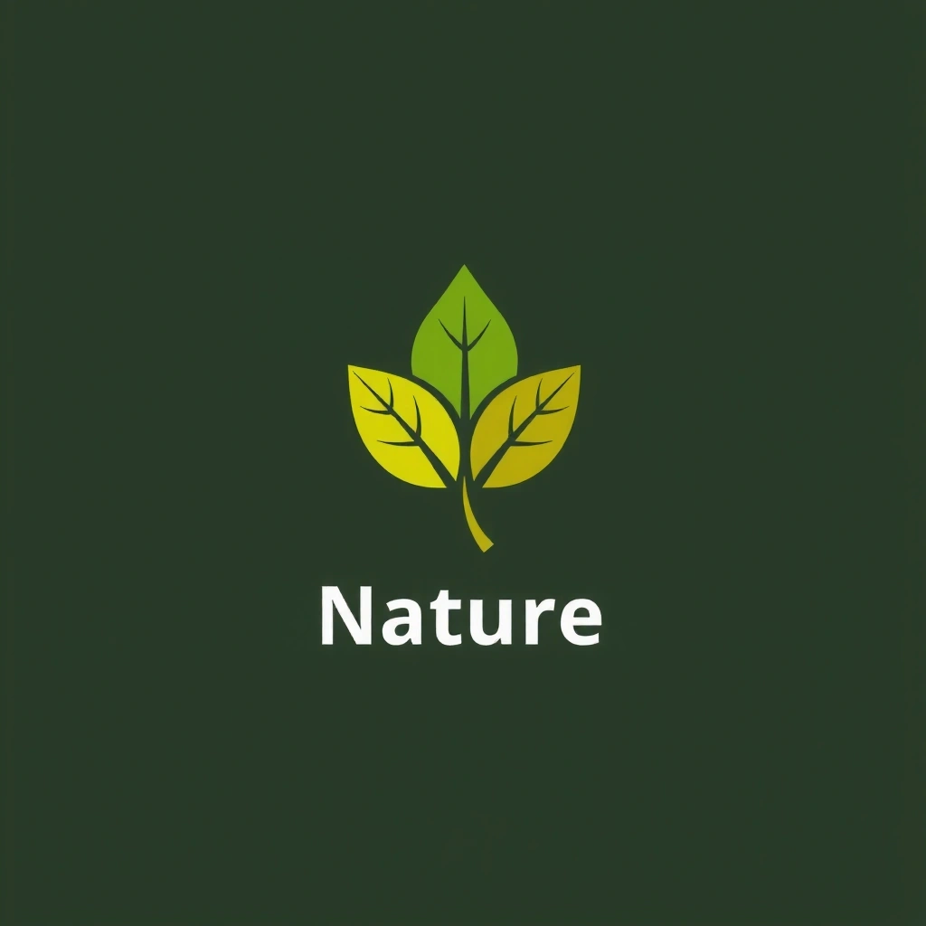 Icona che rappresenta una foglia verde o un albero che simboleggia la natura